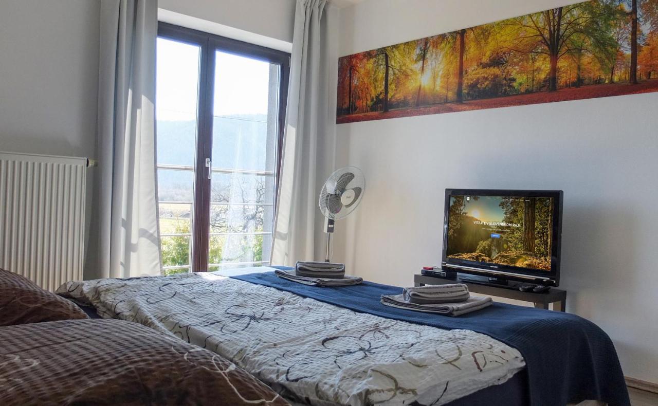 Vila Tiesnava Slovensky Raj Hrabušice Dış mekan fotoğraf